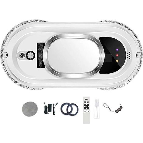 Nettoyeur de vitres entièrement automatique pour le nettoyage en altitude, avec forte aspiration et fonction de chute de vitre (prise américaine). (1/5)