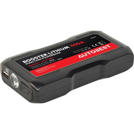 Booster Lithium 12V  8,3AH  200A / 400A