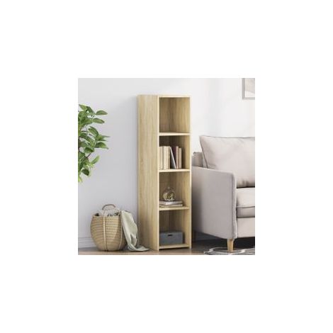 Buffet chêne sonoma 30x41x124 bois d'ingénierie (1/5)