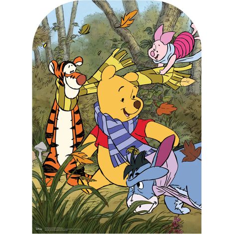 Figurine en carton Passe tête Winnie l'Ourson Disney Hauteur 95 CM (1/5)