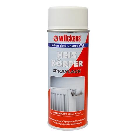 Wilckens Heizkörper Spraylack Cremeweiß hochglänzend 0,4l 16104400140