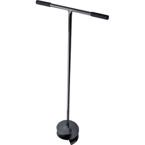 Bodenbohrer, 20 cm Länge, 200 mm Durchmesser, Stahlkonstruktion, Ideal für steinige Böden, Effiziente Bohrfähigkeit (1/5)