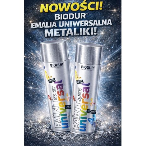 Argento Metallico Em.un.biodur silver.metal.400ml aer