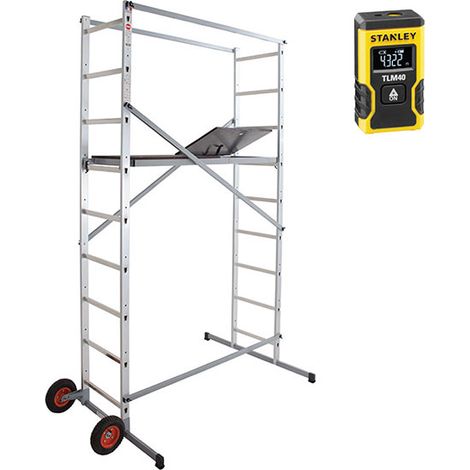 Gartengerüst - Plattform 130 x 46cm + Laser - 9474-951-LASER