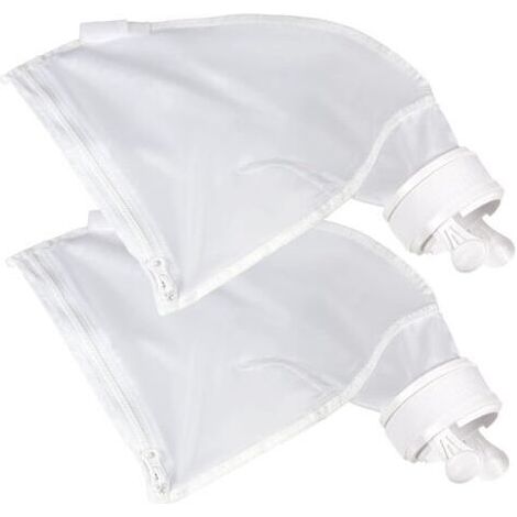 Sac pour nettoyeur de piscine, sac de rechange en nylon à fermeture éclair pour les pièces de rechange des nettoyeurs de piscine Polaris 280 et 480 (paquet de 2) (1/5)