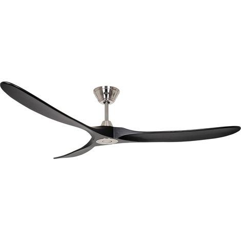 DC Ceiling Fan Eco Genuino Chrome / Black 180