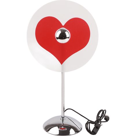 Lampe de Table Cœur LED Projection Amoureuse Lumière d'Ambiance Décoration Murale Cadeau Romantique (1/5)