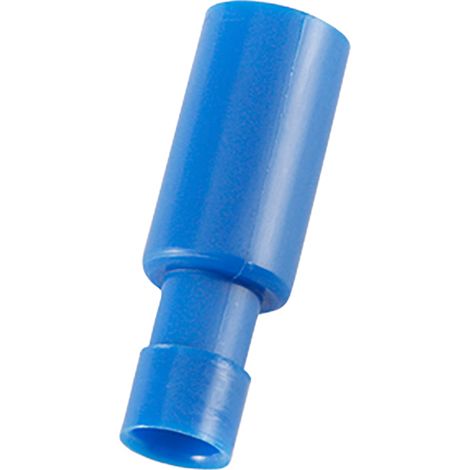 Cosse faston RS PRO, Isolé, Bleu (1/3)