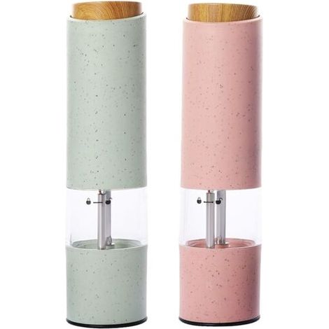 Ensemble de moulins à sel et à poivre électriques, commande tactile, broyage précis, adapté à la cuisine domestique, lot de 2. (1/5)