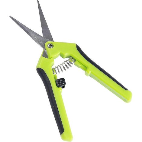 Ciseaux bonsaï acier inoxydable ergonomique entretien jardin (1/4)