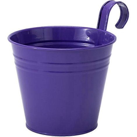 Pot de fleurs suspendu gain de place avec réservoir d'eau pour une utilisation intérieure et extérieure