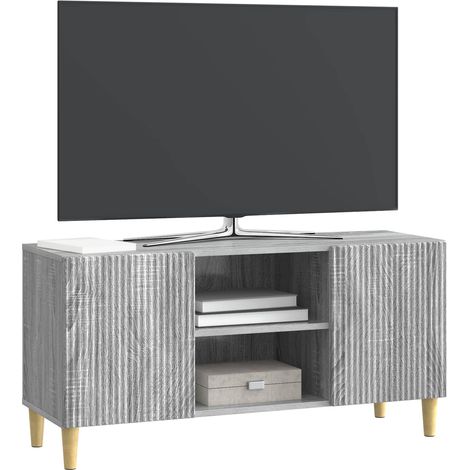 Maison Exclusive - Mobile TV Grigio Sonoma 102 x 34,5 x 50 cm Legno ingegnerizzato