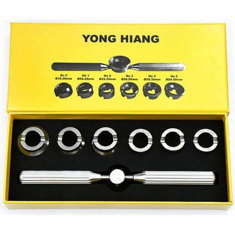 Watch case opener, 7-piece watch case opener set, RuiHua brand watch case opener, 5537--DTEKGAZ
