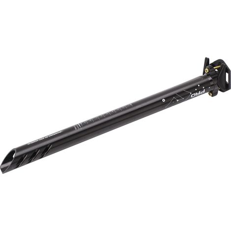 Tige de selle vélo aluminium CNC 30,8mm, double rainure antidérapage, échelle graduée, noir pour VTT et route (1/5)