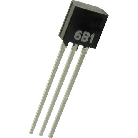 B + B Thermo-Technik TSIC506-TO92 TSIC506-TO92 Capteur de température -10 à +60 °C TO-92 sortie radiale (1/2)