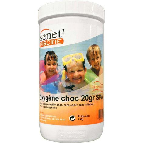 Pastille d'oxygène actif choc pour SPA et piscine