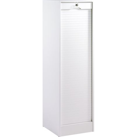 Classeur à rideau contemporain H 140 cm Hilda