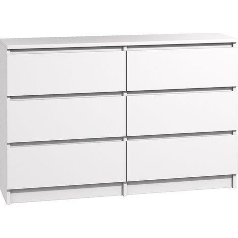 Kommode mit 6 schubladen 120cm, Sideboard Bella (1/5)
