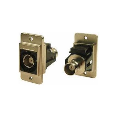 Connecteur coaxial RS PRO Femelle Droit, raccordement Câble 50O Montage panneau ( Prix pour 1 )