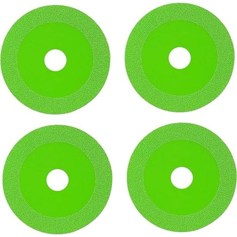 Disque de broyage de la dalle de roche, 4 pcs 10 cm Plate de roche lame de broyage plat, disque indestructible, lame de coupe de mouture (1/5)