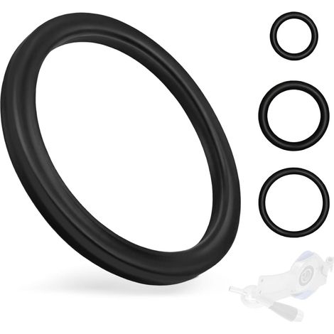 Compatible Seal Kit (Large, Medium, Small + X) for Beer Dispenser, O-Ring, EPDM Gasket, Accessories 4 Pieces (1/5)