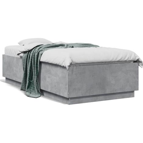 Maison Exclusive - Estructura de cama madera de ingeniería gris h
