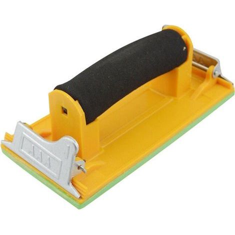 Manual sanding tool with lightweight sandpaper holder handle, suitable for walls, woodworking, polishing, etc. (1/5)