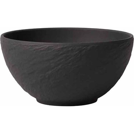 Bol Manufacture Rock Noir Design Brut, Céramique Noire Mate - Villeroy Et Boch (1/4)