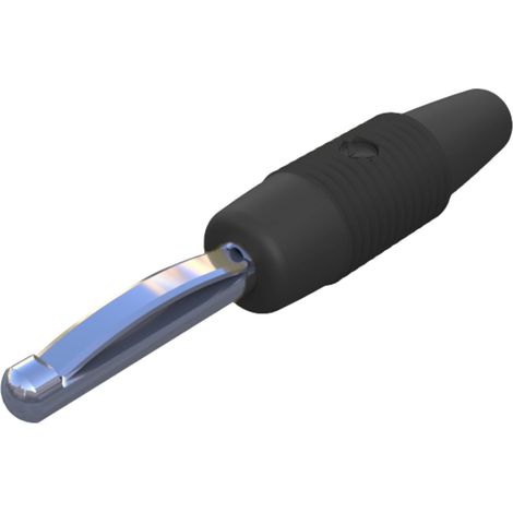 Hirschmann Test & Measurement VON 20 Bananenstecker Stecker, gerade Stift-Ø: 4 mm Schwarz 1 St.