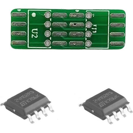 (4M) Puce d'extension 2x2M + carte d'extension pour UVK5 UVK6 (1/5)