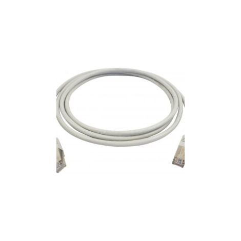 Cordon RJ45 cat6 Blindé - F/UTP - Gris - ECORD6F01M - CAE
