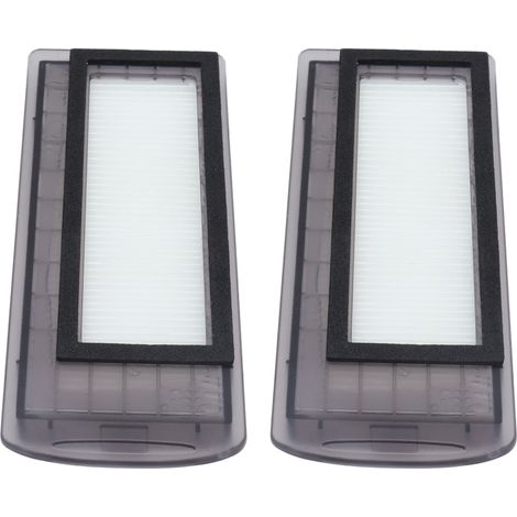 2 filtres de rechange pour robot aspirateur laveur, compatible avec divers modèles (1/5)