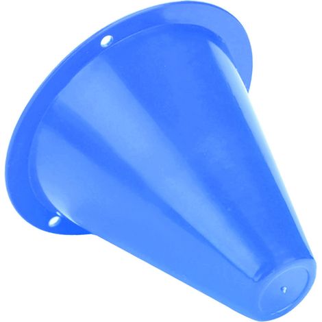 10 cônes d'entraînement bleus en plastique, barrières et marqueurs pour équipement de football (1/5)