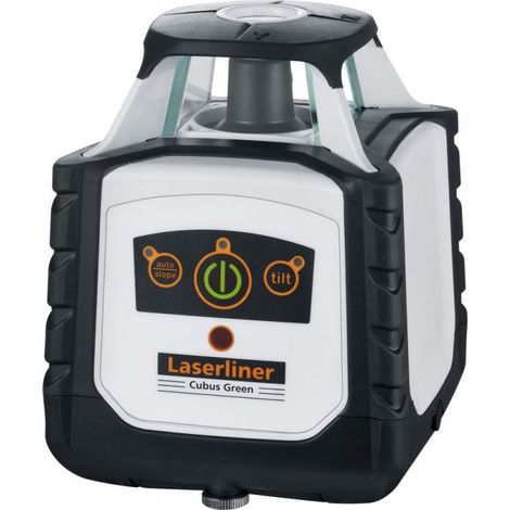 Laserliner laser a rotazione verde Cubus G 210 S set incl. accessori (1/4)