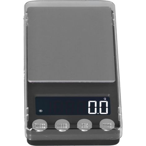 Mini balance électronique numérique de poche pour bijoux avec écran LCD et pesage de haute précision 1000 g/0,1 g.