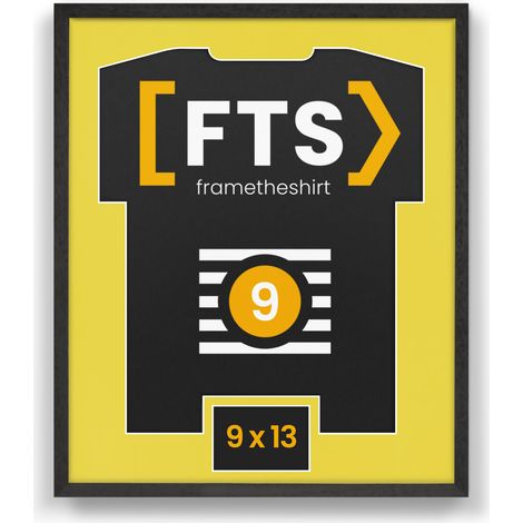 Cadre pour maillot de sport avec fenêtre - souvenir sportif décoratif (1/5)