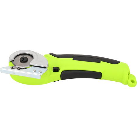Ciseaux électriques sans fil coupe-tissu portable 240 tr/min outil rechargeable pour moquette éponge vert clair (1/5)