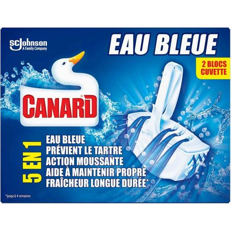 12 Blöcke WC Wasser Blau 5-in-1 x2 – Ente WC