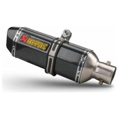 Silencieux d'échappement universel pour moto 38-51 mm – Tuyau en acier inoxydable – Réduction de bruit – Installation facile (1/5)