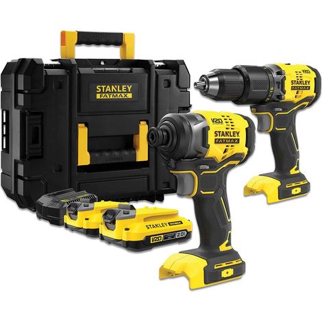 Kit perforatore e avvitatore a batteria Stanley COMBO V20