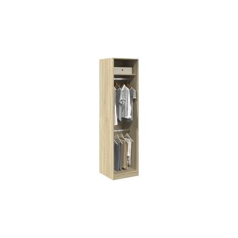 Garde-robe Chêne sonoma 50x50x200 Bois d'ingénierie