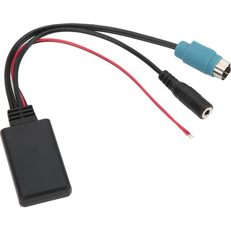 Adaptateur Bluetooth pour autoradio Alpine KCE-236B : câble auxiliaire, microphone et kit mains libres (1/5)