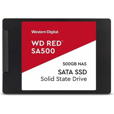 Western Digital Red SA500 2.5" 500 GB Serial ATA III 3D NAND (1/2)