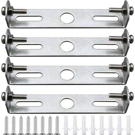 4 Pièces Support de Fixation pour Plafonnier 105 mm Luminaire Suspendu Accessoires Lustre de Plafond Plafonnier Plaque de Base Plaques de Lampe de Plafond Supports de Plaque et Accessoires-Fei Yu