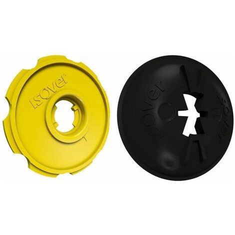 Isover – Pastille Optima 2 rondelle d'étanchéité pare-vapeur – boîte de 50 unités – pour chantiers humides – renforce l'efficacité de la membrane
