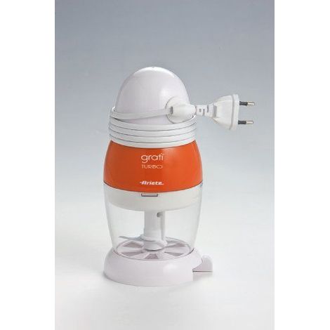 Ariete 439 rallador eléctrico Naranja, Blanco