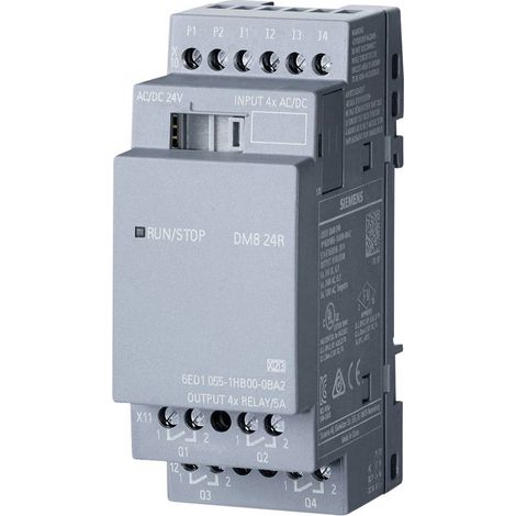 Siemens LOGO DM8 24R 0BA2 Modulo espansione PLC 24 V/DC (1/2)