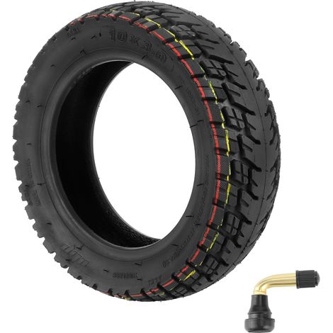 Pneu tubeless tout-terrain pour trottinette électrique ULIP103, 10 pouces, 10x3.00-6, renforcé. (1/5)