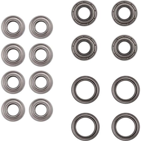 16-teiliges Kugellager-Set für TT02, TT02D und TT02D 1/10 ferngesteuerte Autos – Upgrade-Teile und Zubehör (1/4)