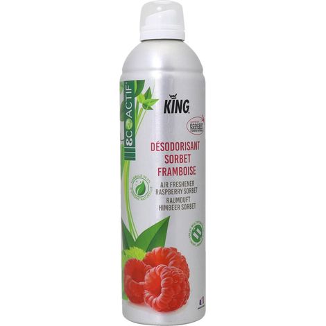 Désodorisant Ecocert Sorbet framboise King : 400ml